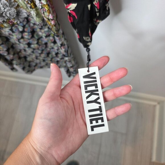 Vicky Tiel NWT Dress Womens Medium - Picture 5 of 8